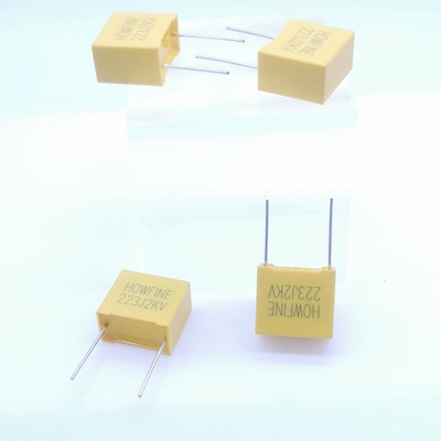ตัวเก็บประจุฟิล์ม PP Metallized ชนิดเรโซแนนซ์สูง MKP82 223J 2KV