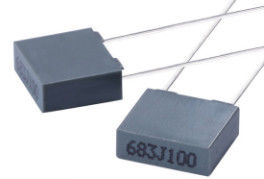 คุณภาพ  Antirust Metalized Polyester Film Box Type Capacitor 1.75UR Fire Retardant โรงงาน