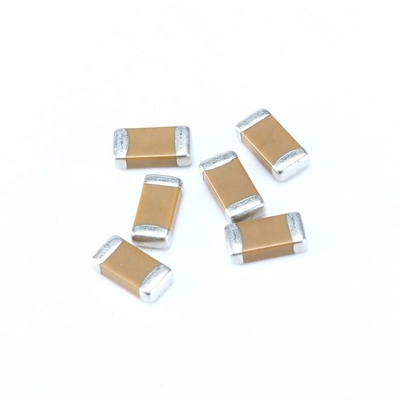 102K / 50V ตัวเก็บประจุแบบเซรามิกหลายชั้น 0603 การเคลือบ SMD X7R
