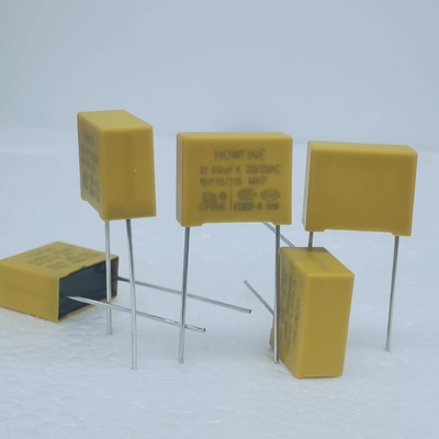 ปลอดภัยและเป็นมิตรกับสิ่งแวดล้อมตัวเก็บประจุปราศจากฮาโลเจน 224K/310V P15