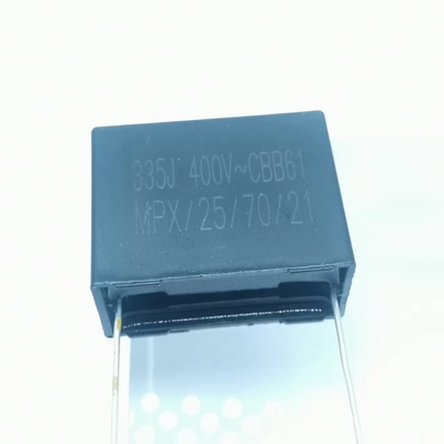 คาปาซิเตอร์ทำงานใหม่คุณภาพสูง CBB61 335J/400V P20mm