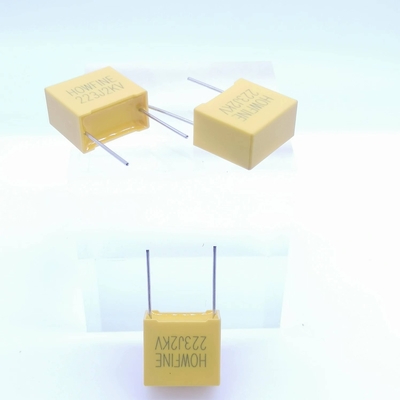 ตัวเก็บประจุฟิล์ม PP Metallized ชนิดเรโซแนนซ์สูง MKP82 223J 2KV