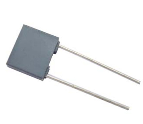 100V Stable Grey Polyester Film ประเภทกล่อง Capacitor Voltage Proof