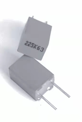 CQC Heatproof PP ฟิล์มโพลีเอสเตอร์ชนิดกล่อง Capacitor Flame Retardant